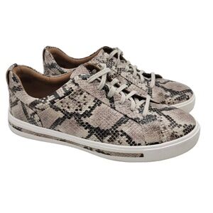 Clarks Snakeskin Sneakers